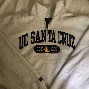 UC Santa Cruz 1/4 zip